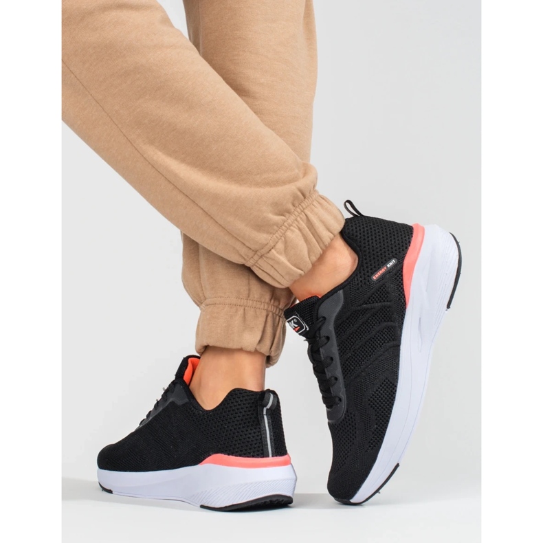 Sportskor i DK-tyg för kvinnor svarta 2