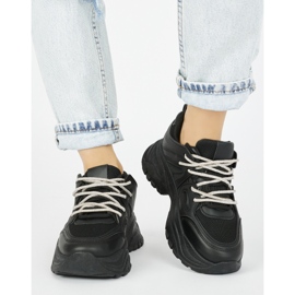 Svarta sneakers för kvinnor 1