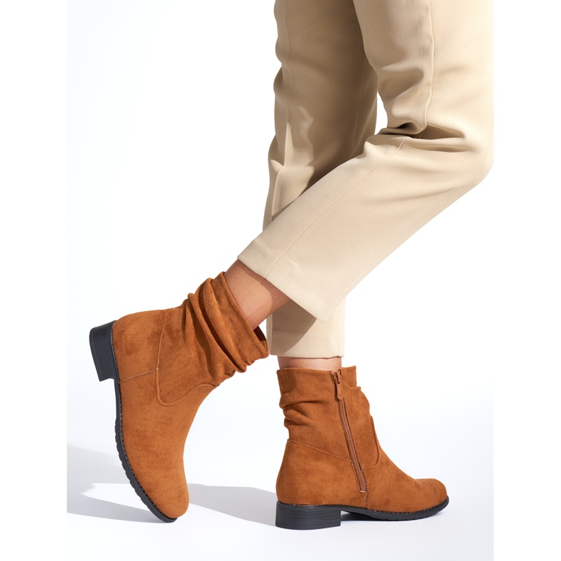 Bruna cowboystövlar för kvinnor 1