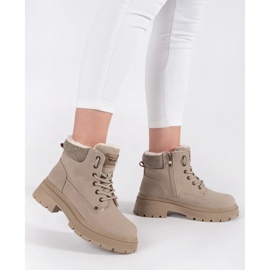 Goodin Beige isolerade damstövlar 1