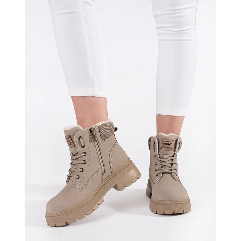 Goodin Beige isolerade damstövlar 2