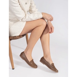 Bruna dammockasiner dekorerade med fransar 2