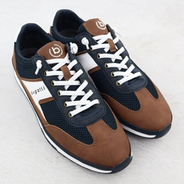 Herrsportskor avslappnad marinblå bugatti rr153131 1