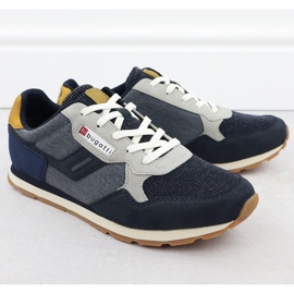 Herrsportskor Navy Blue Bugatti RR153135 blå 1