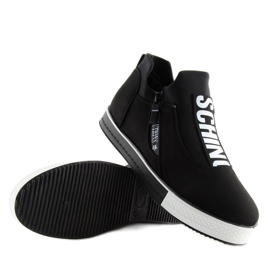 Svarta wedge sneakers NB168 svarta 2