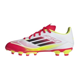 Adidas f50 liga mg ie3752 fotbollsskor vit 1