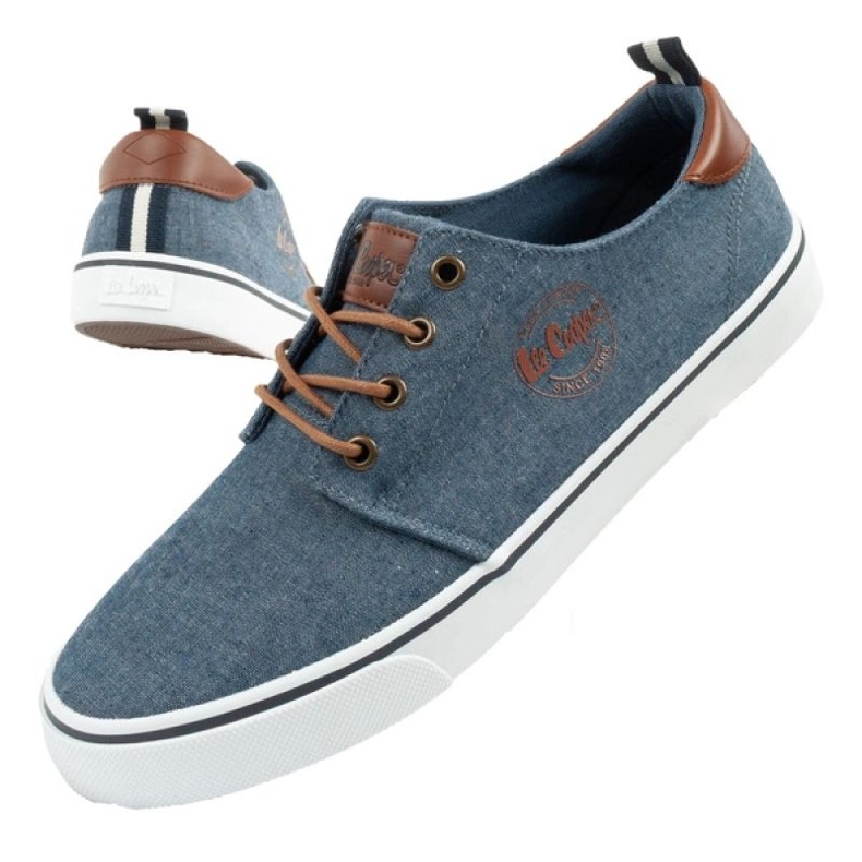 Lee Cooper LCW-25-02-3242M herr jeans sneakers blå 1