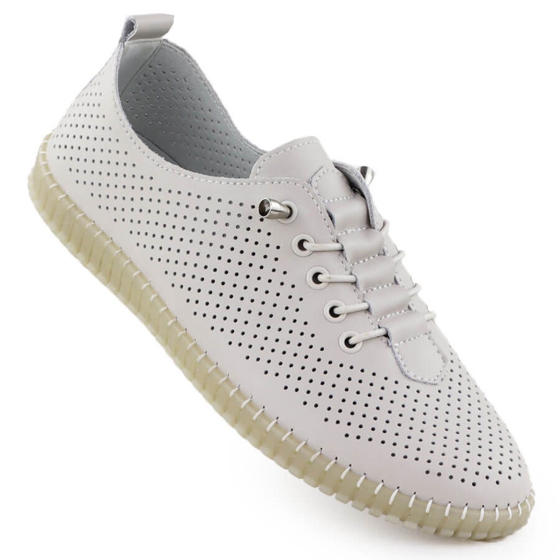 Women's Openwork Shoes gled Beige Filippo DP6140 1