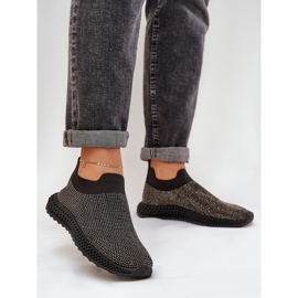 S.Barski Slocked Women's Sports Shoes With TW121 Decoration Black svart 2