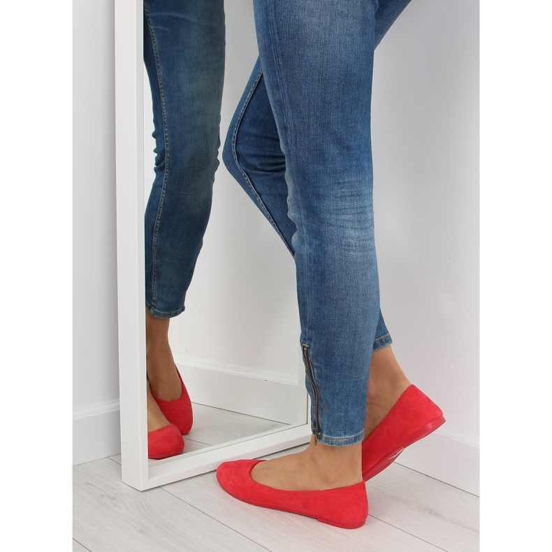 Damballerinor mjuk röd röd 2