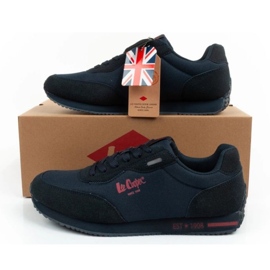Lee Cooper LCW-25-03-3385M herrsport Navy Blue Shoes blå 9