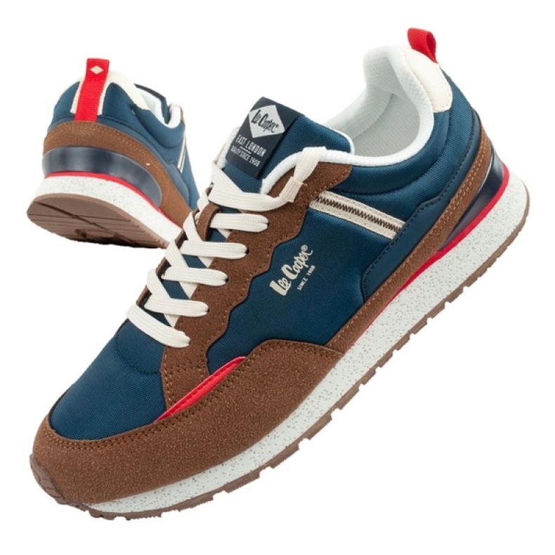 Lee Cooper LCW-25-03-3382M herrsportskor brun 1