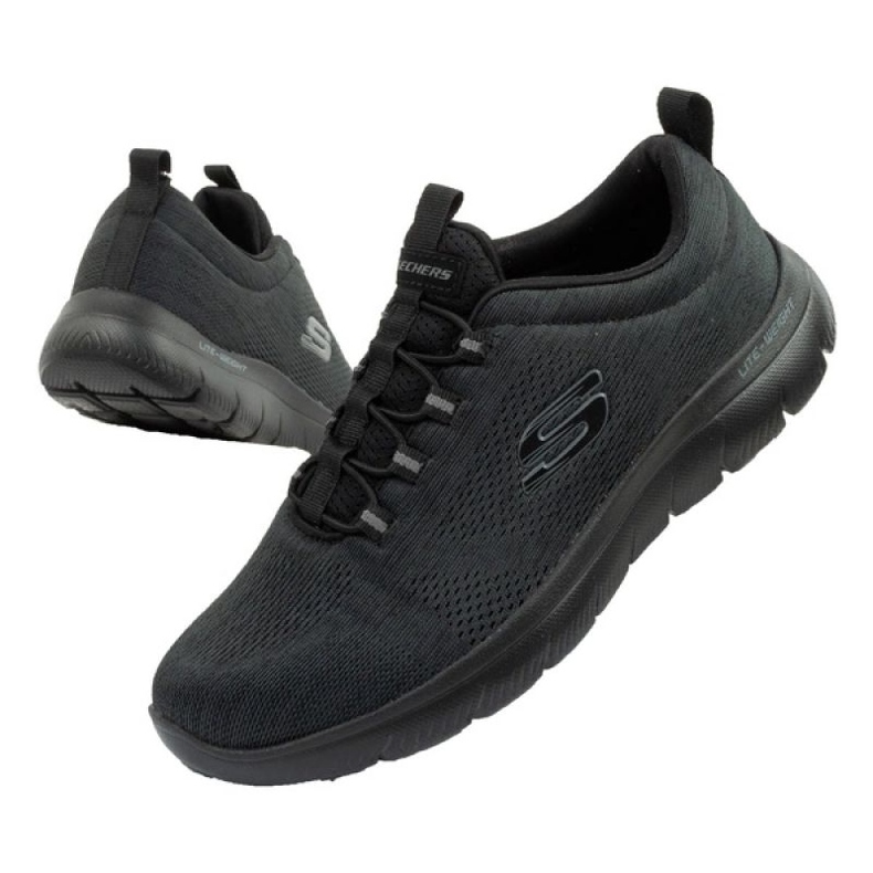 Skechers Summits-Loumin 232186/BBK-skor grå 7