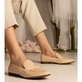 Beige Women's Classic Loafers 1