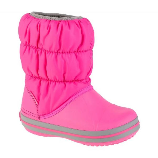 Girls 'Snow Boots Crocs Winter Puff Boot 14613-6tr rosa 3