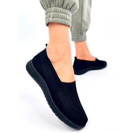 Seastar Kvinnors strumpa sneakers alla svarta 3