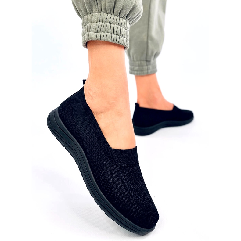 Seastar Kvinnors strumpa sneakers alla svarta 3