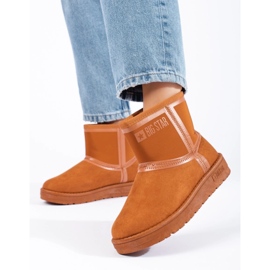 Bruna snöstövlar för kvinnor Big Star KK274612B 2