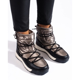 Snöskor för kvinnor Big Star KK274275 gyllene 1