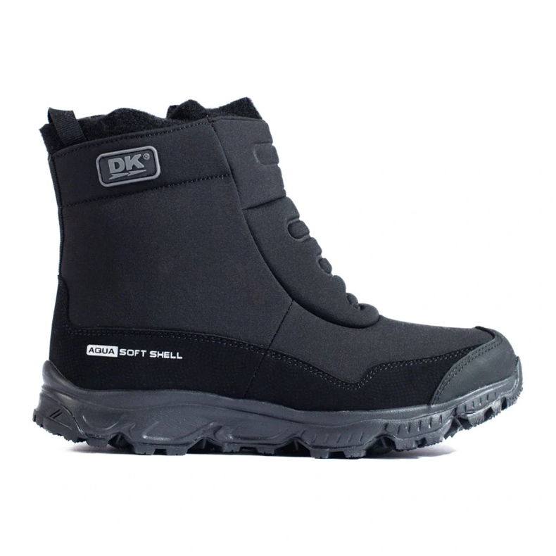 Vandringsskor för kvinnor med DK-dragkedja svart 2