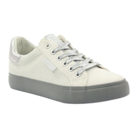 Big star sneakers AA274A053 vit silver- grå 1
