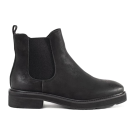 Klassiska svarta stövlar från Sergio Leone 1