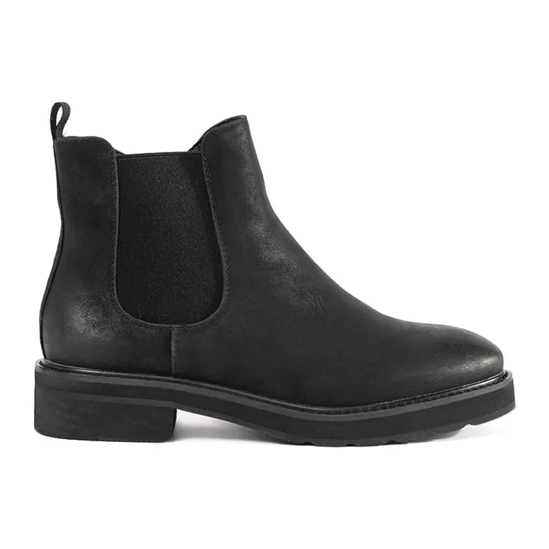 Klassiska svarta stövlar från Sergio Leone 1