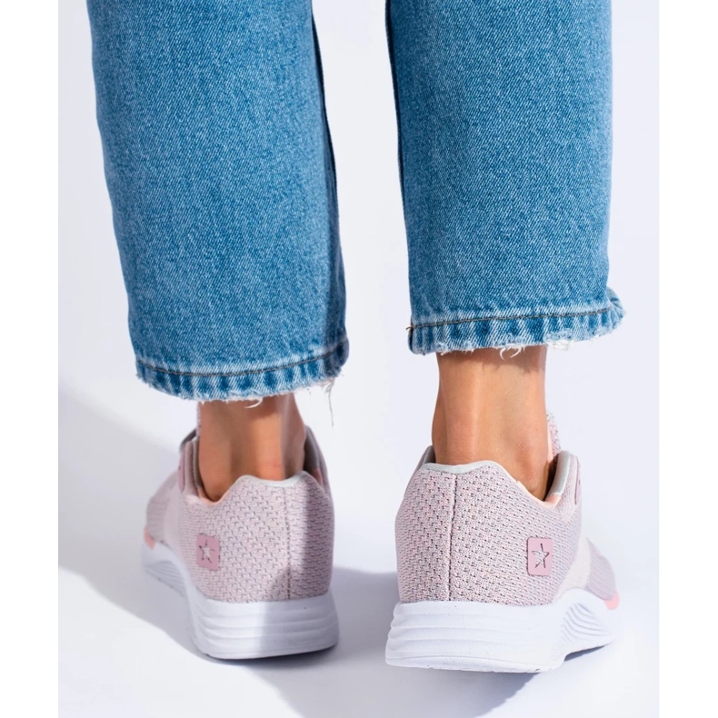 Evento Snörade sportskor rosa 1