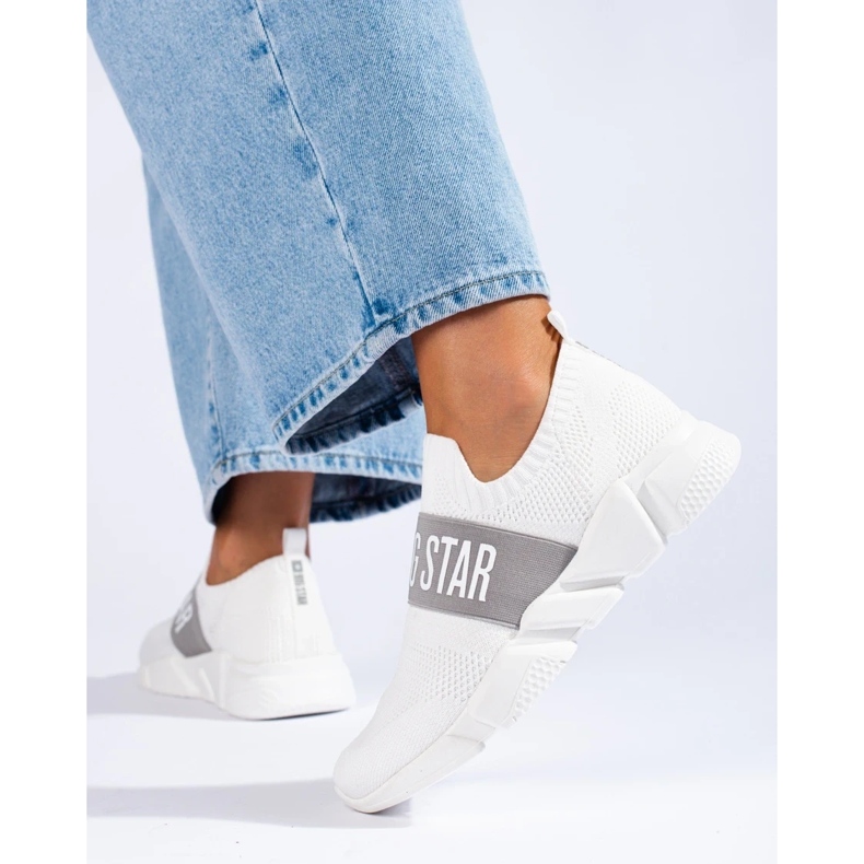 Sneakers för damer Big Star JJ274297 vit 1