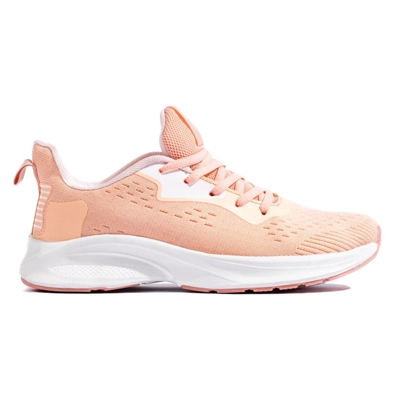 Knutna sportskor orange 1