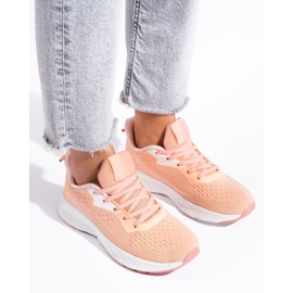 Knutna sportskor orange 2