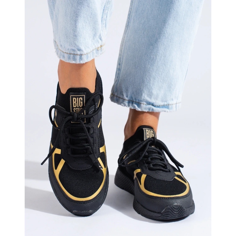 Sneakers för damer Big Star JJ274A195 svart 1