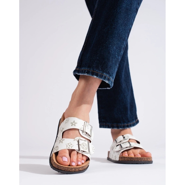 Fashionabla flip-flops vit 2