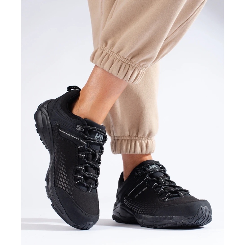 Vandringsskor för kvinnor på en tjock DK-svart sula 1