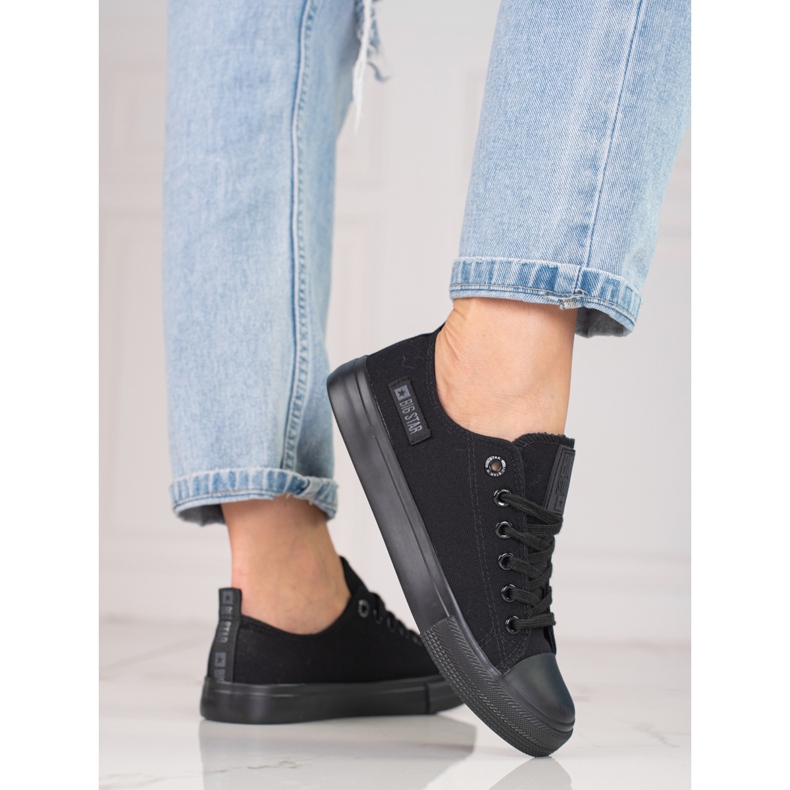 Big Star sneakers för kvinnor KK274009 svart 2