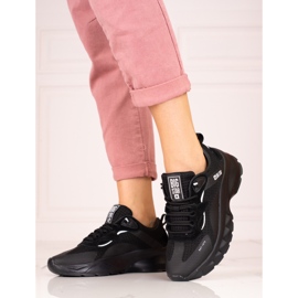 Big Star sneakers för kvinnor KK274056 svart 2