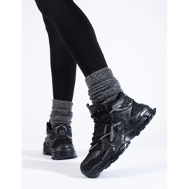 Big Star sneakers för kvinnor KK274387 svart 1