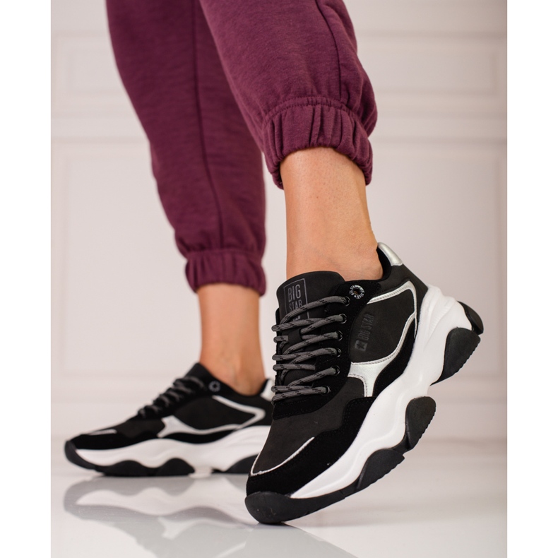 Big Star sneakers för kvinnor KK274383 svart 2