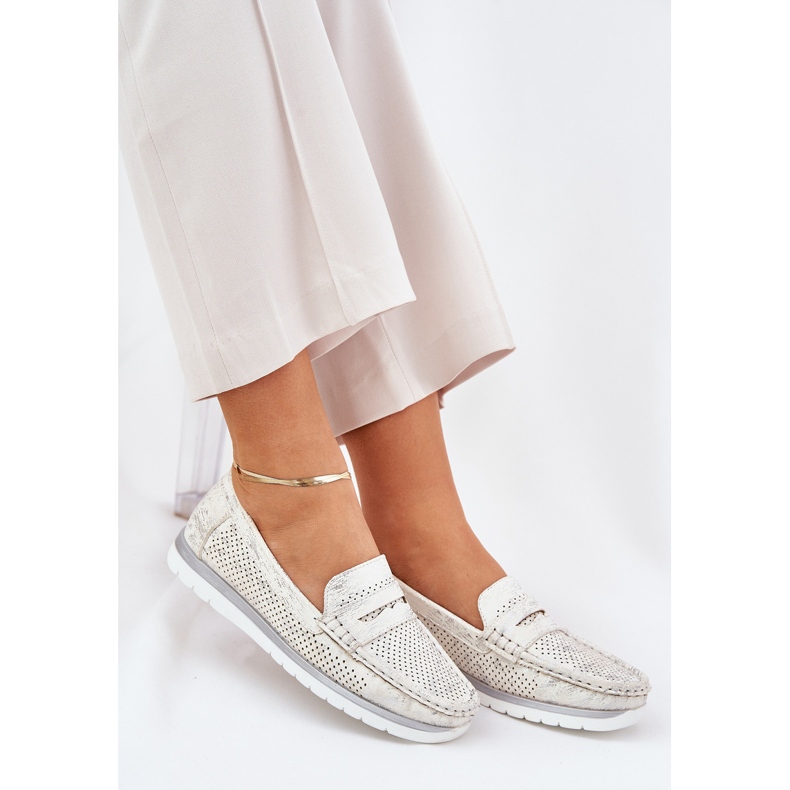 Dammockasiner gjorda av ekologiskt läder, guld gyllene 2