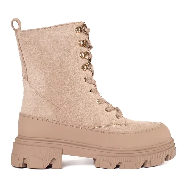 W. Potocki Kvinnliga arbetare på en beige Potocki-plattform 2