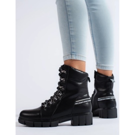 Svarta snörväskor för damer 1