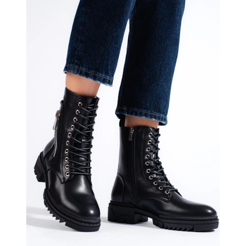 W. Potocki Svarta Potocki-väskor för kvinnor 2