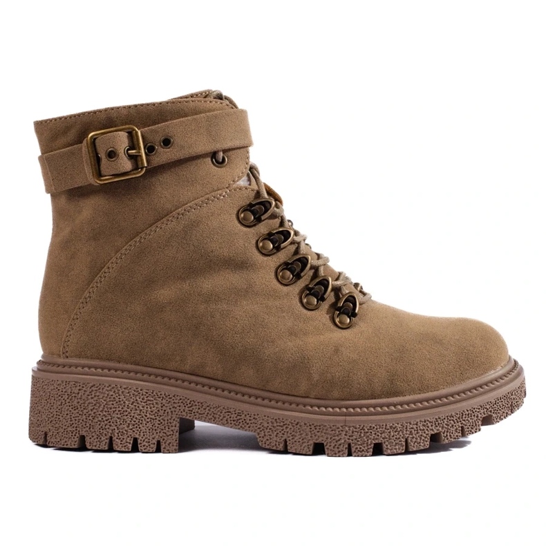 Damkängor i mocka beige 2