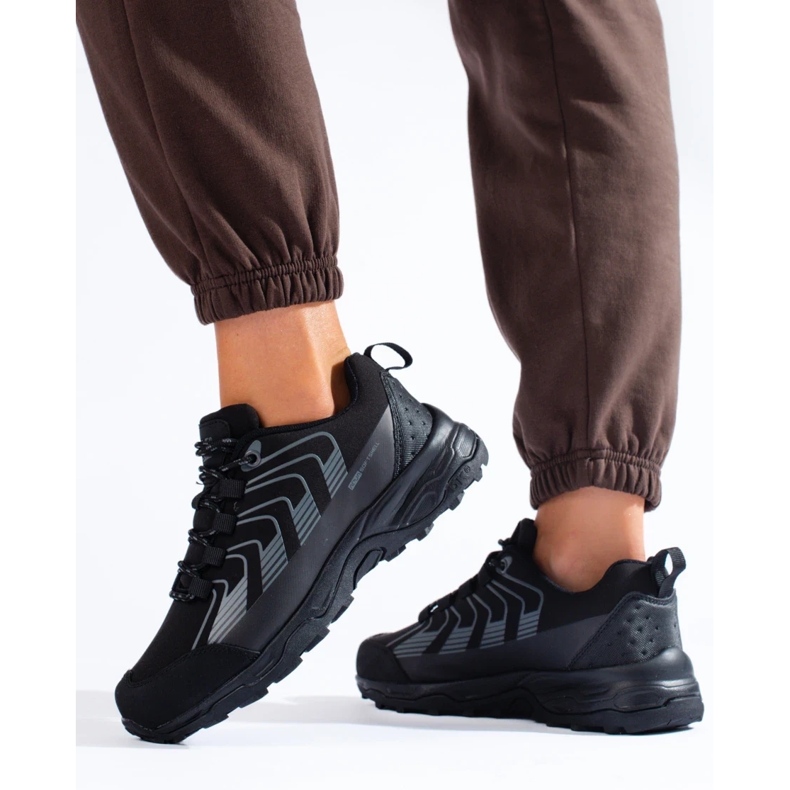 DK Softshell dam trekkingskor svarta 1