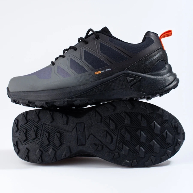 DK Softshell-grå vandringsskor för män 1