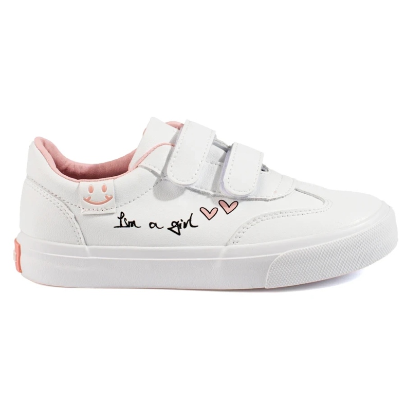 W. Potocki Kardborre sportskor för tjejer Potocki vita 1