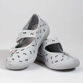 Grå Viggami skor för tjejer 1