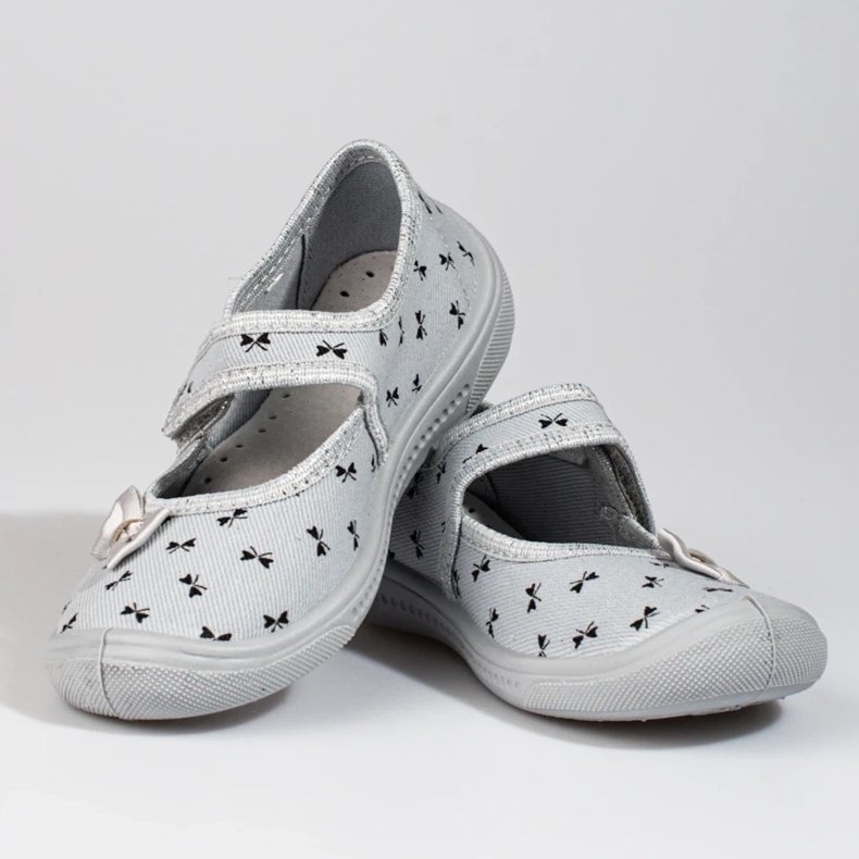 Grå Viggami skor för tjejer 1