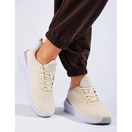 DK beige sneakers för kvinnor 3