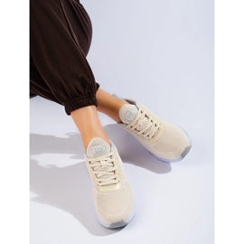 DK beige sneakers för kvinnor 1